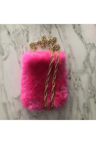 DEAR HOME Розова плюшена детска чанта за подарък