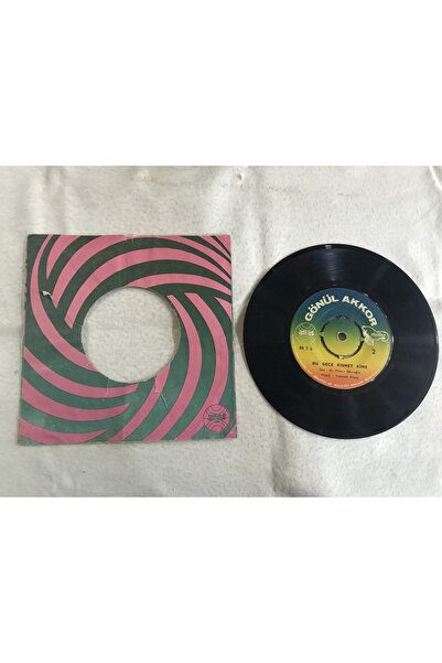 tayfuntufan antika koleksiyon Gönül Akkor - Boş Sokaklarda - Bu Gece Kısmet Kime