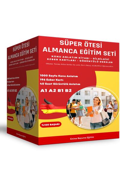 Enine Boyuna Eğitim Set educațional german Super Beyond