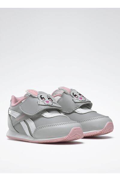 Reebok حذاء المشي للأطفال باللون الرمادي والوردي Gw3770 Royal Cljog 2.0 Kc