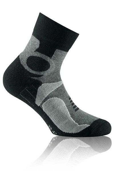 Rohner Unisex Trekking Quarter Socken, 2er Pack - Basic Outdoor Socken, Sportsocken