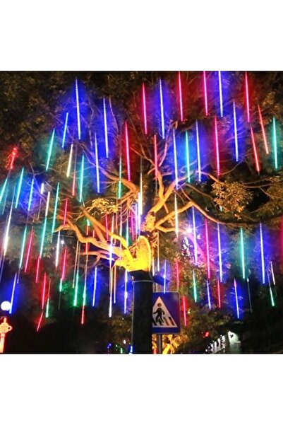 Genel Markalar Yağmur Damlası Işık Meteor Led 3.40 Metre 10 Çubuk Akan Işık R...