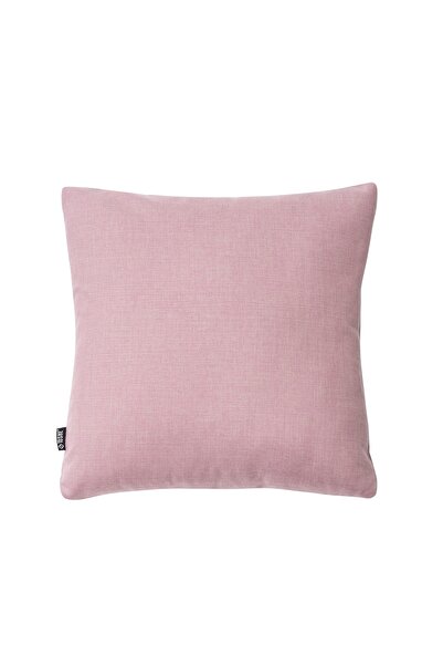 TOSHE Powder Pink Single Linen Woven Throw Pillow Cover, Decorative Throw Pillow