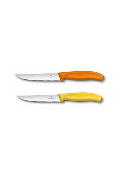 Victorinox Paslanmaz Çelik Renkli Biftek Ve Pizza Bıçağı Swissclassic (12cm) ...