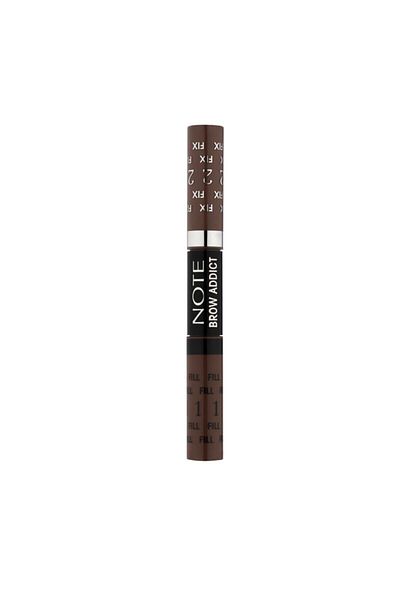 NOTE Eyebrow Shadow Brow Addict Fix&Fill Mascara - Set of 2, Si in 1 03...-eyebrow-22275