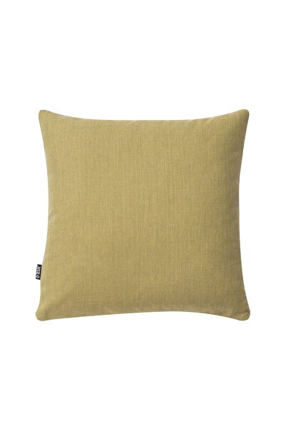 TOSHE Mustard Single Linen Woven Throw Pillow Cover, Decorative Throw Pillow