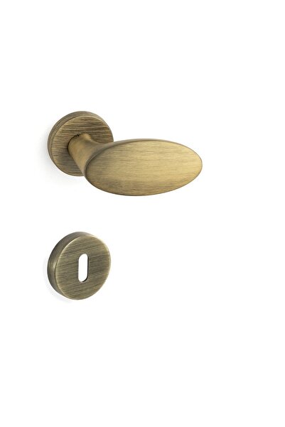 System Oberon Rozetli Kapı Kolu Antik Rengi Oda Tipi - Hha236ro12n Abm