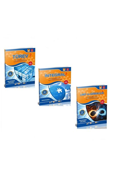 Akm Kitap Apotemi Türev Integral Ve Limit Süreklilik Seti 3 Kitap