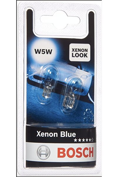 Bosch T10 W5w 5w Xenon Blue ( 2 Adet )