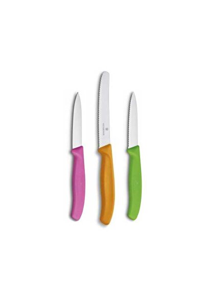 Victorinox Gourmet Swissclassic Soyma Ve Biftek Pizza Bıçağı 3'lü Set (12cm-8cm)