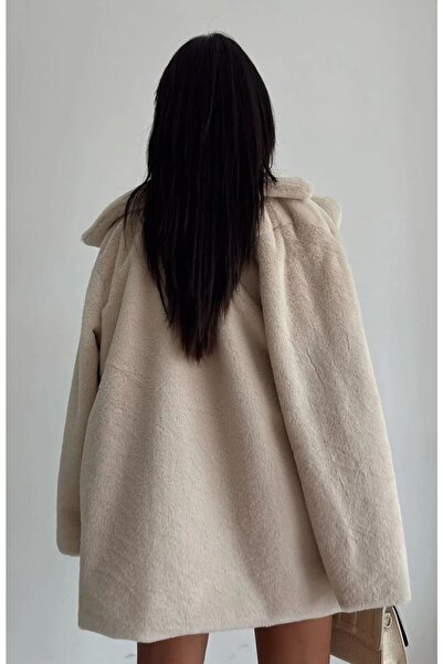 MEECY Plush Hooded Soft Coat