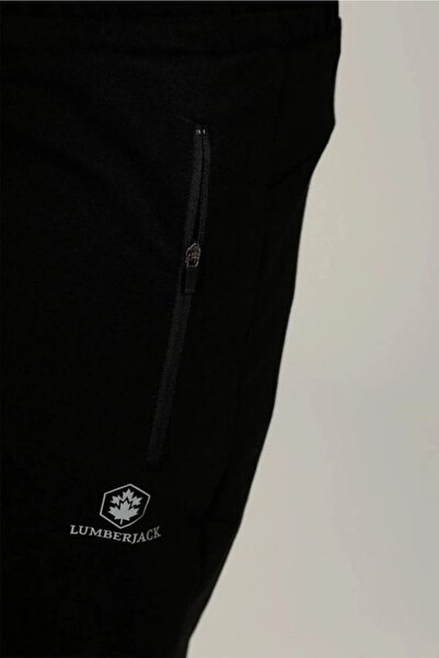 lumberjack Basic Jogger 2pr Erkek Alt Eşofman Siyah M-ct107