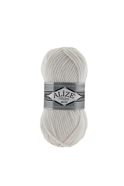 Alize Superlana Maxi 55 Alb