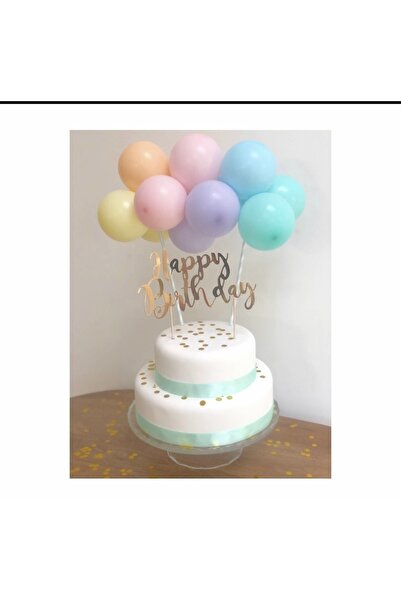 Partifabrik Makaron Balon Pasta Süsü Seti