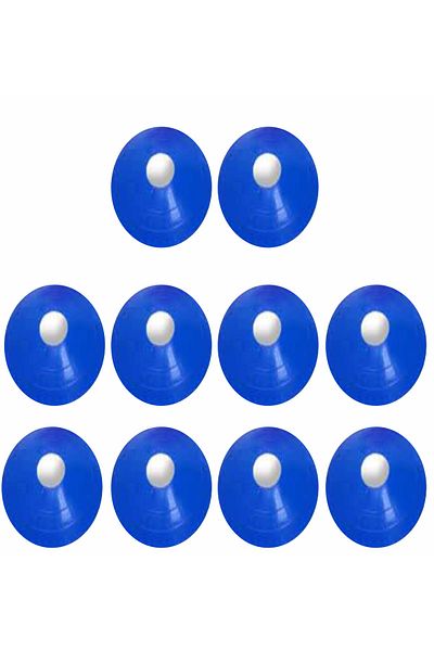 jovvasport 10-Piece Training Bowl, Training Sign Blue