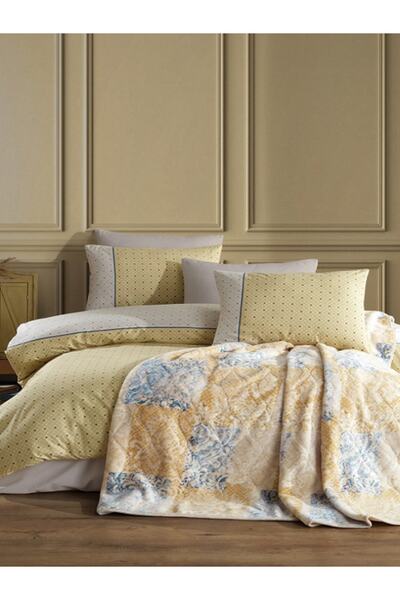 İyi Geceler İstanbul Valeria Çift Kişilik Venessa Battaniyeli Nevresim Takım