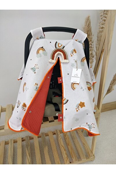 MAMARADUGA Tek Puset Örtüsü Çift Taraflı Kiremit Gökkuşağı Ve Yıldızlar