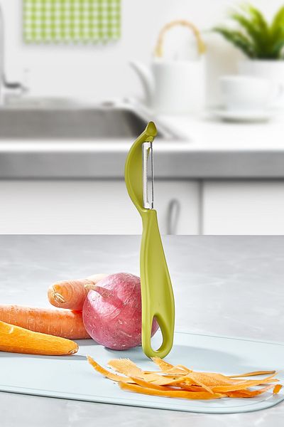 ASYA BAZAAR Lima Multi-Purpose Side Peeler - Fruit And Vegetable Peeler Green