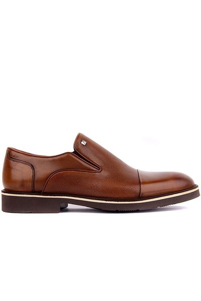 Fosco Lace-up Tan Leather Men's Casual Shoes 9062 45