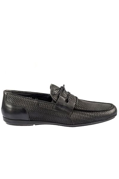 Fosco Laceless Black Nubuck Men's Casual Shoes 9032 641 46