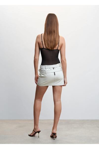 MANGO Woman Yırtmaçlı Elastik Body