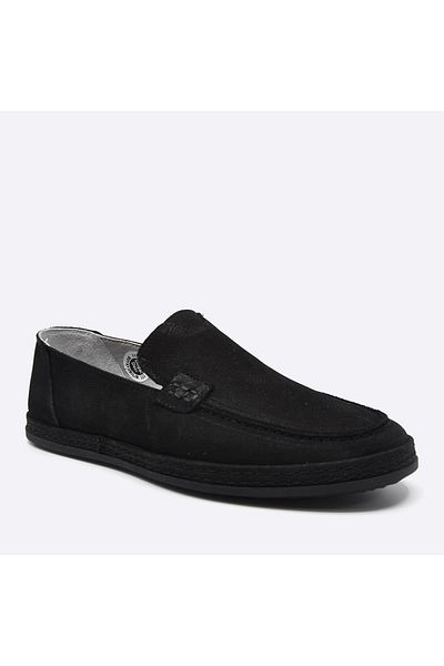 Fosco Nubuck Summer Men's Shoes Black 9892