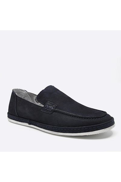 Fosco Nubuck Summer Men's Shoes Navy Blue 9892