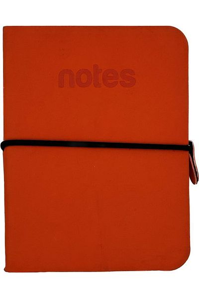 Makenotes اصنع ملاحظات دفتر ملاحظات صغير Fıscagomma/orange 100yp. مخطط