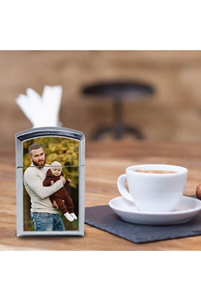 Hediye Kesesi Kişiye Özel Fotoğraf Baskılı Çakmak Hk2527