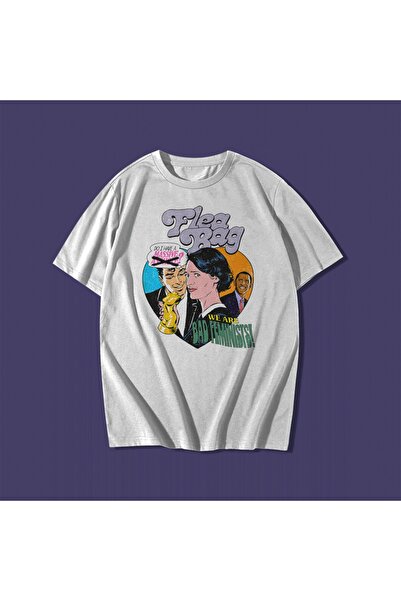rebelberi Dizajn serije Fleabag, velika unisex majica, majica "Loši feministi"