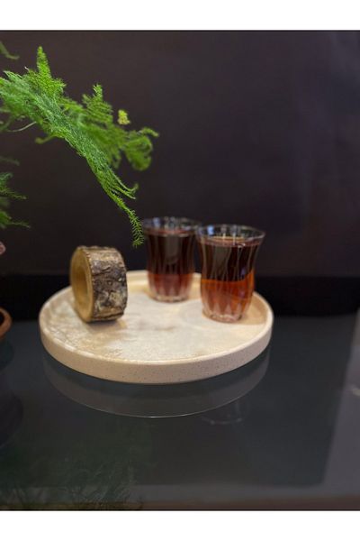 Paşabahçe Almond Pattern Tea Cup Cutting Pattern