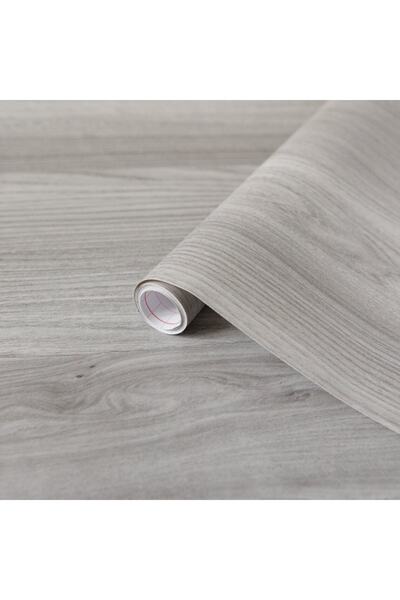 d-c-fix Mat Gri Ahşap Desenli Yapışkanlı Folyo 45cm X 1mt