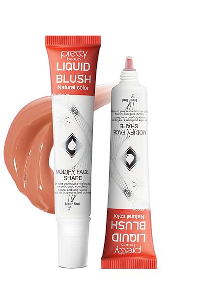 Pretty Beauty Natural Looking Liquid Blush Long Lasting