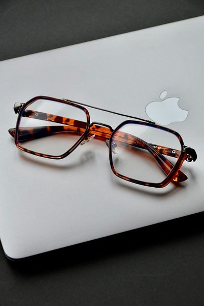 LOOKUP Blue Light Protected Glasses Unisex Women Men Model Anti Light Glasses Changeable New Color Pattern