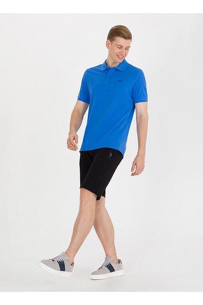 U.S. Polo Assn. Pantaloni scurti de transpirație, Xs, negri