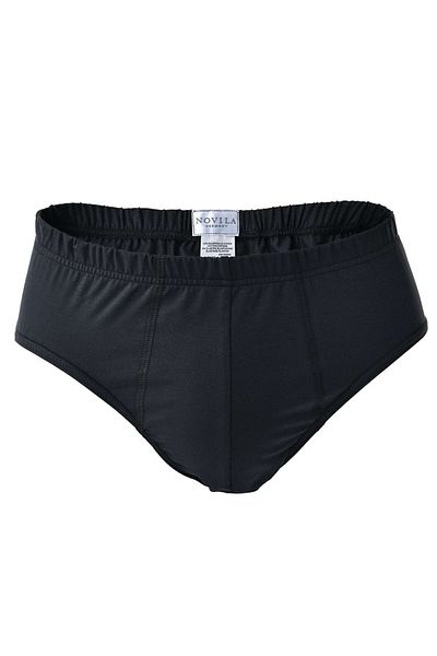 adidas NOVILA Herren Sport-Slip - Stretch Cotton, Fein-Single-Jersey, uni