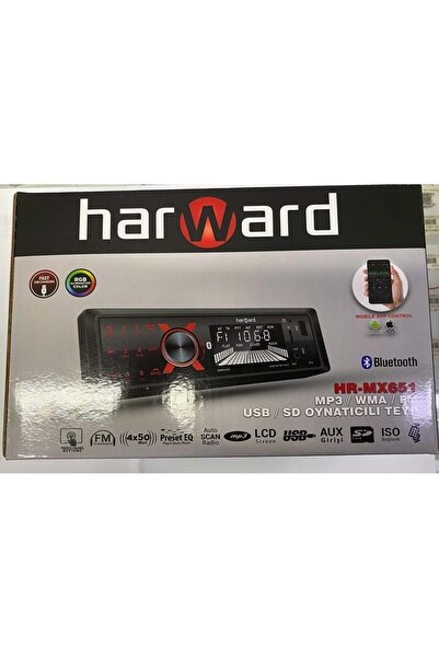 harward Hr-mx652 4x50 Watt Oto Teyp  Uyumlu
