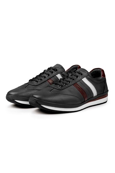 Ducavelli Dynamic Genuine Leather Men's Daily Shoes, Casual Shoes, 100% Leather Shoes, 4 Season Shoes