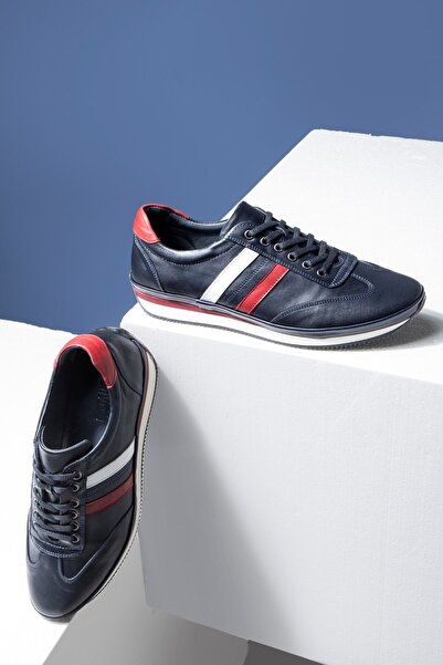 Ducavelli Ανδρικά καθημερινά παπούτσια Dynamic από γνήσιο δέρμα, παπούτσια casual, 100% δερμάτινα παπούτσια, παπούτσια 4 σεζόν