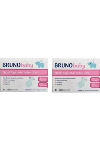 Bruno Baby Nazal Aspiratör Yedek Ucu 10'lu 2 Kutu