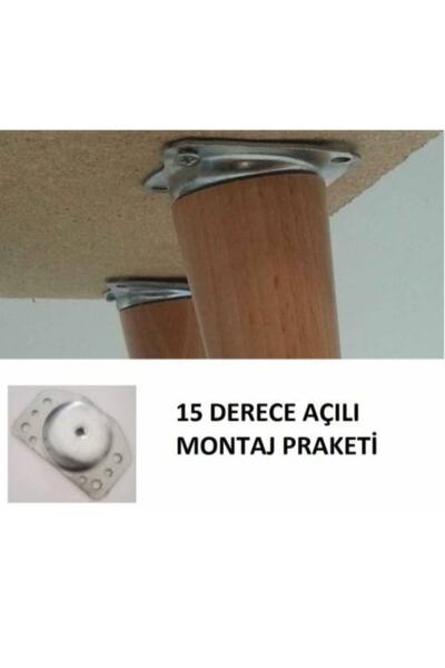 Genel Markalar Metal Bağlantı Aparatı Sandalye Masa Zigon Sehpa Bench Puf Met...
