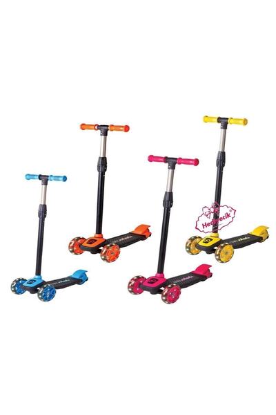 Furkan Oyuncak Cool Wheels3+ Yaş Led Işıklı 3 Tekerlekli Twist Scooter