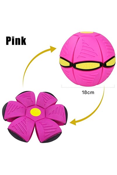 Canderel Flat Ball Uçan Ufo Daire Fırlatma Diski Topu Havada Dönüşen Çocuk Eğ...