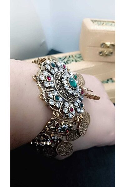 shishli Otantik Kristal Taşlı Bileklik