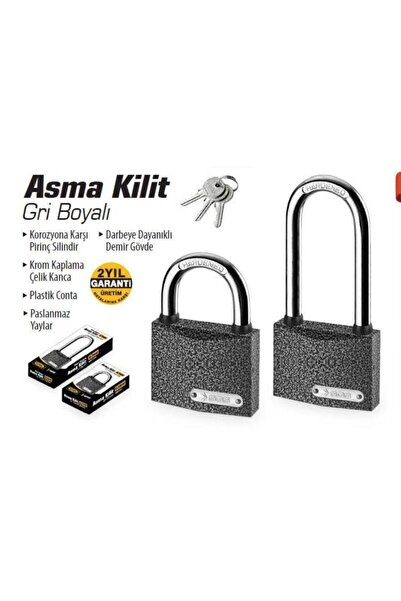 SGS 1330 Gray Padlock Long 32 Mm