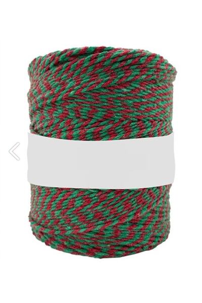 yfhobi 10 Metre- Yeşil-kırmızı, Şifa, Güç, Marteniçka Ipi, Bileklik Takı Ipi,...