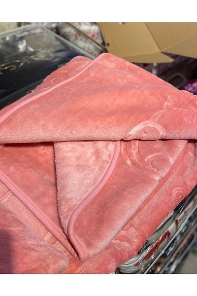 Sarar Gold Embos Double Blanket