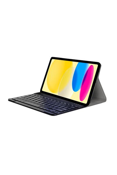 Microcase Ipad 10.nesil 10.9 Inch 2022 Uyumlu Tablet Bluetooth Klavyeli Stand...
