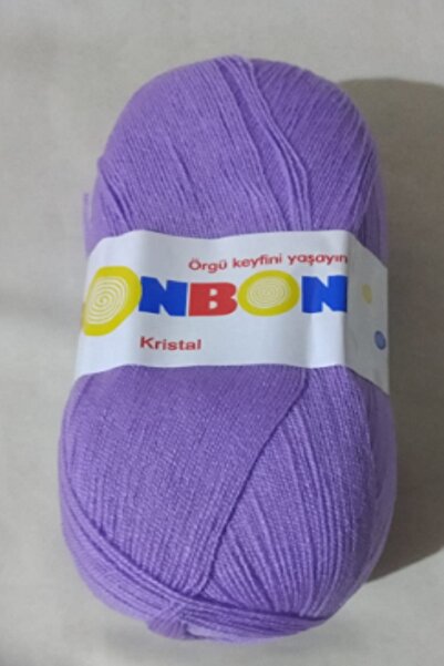 BONBON حبل من الألياف الكريستالية من بونبون أرجواني قطعة واحدة اللون: 98205