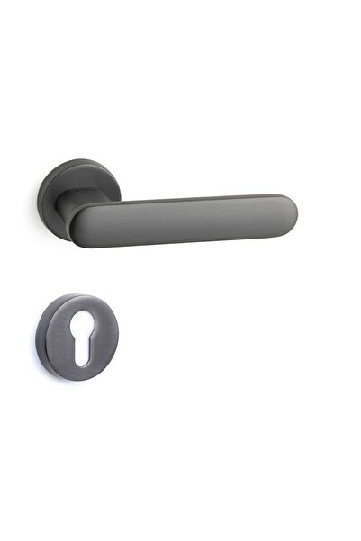 System Sınus Rozetli Kapı Kolu Füme Rengi Yale (DIŞ KAPI) Rozetli - Hha227ro1...